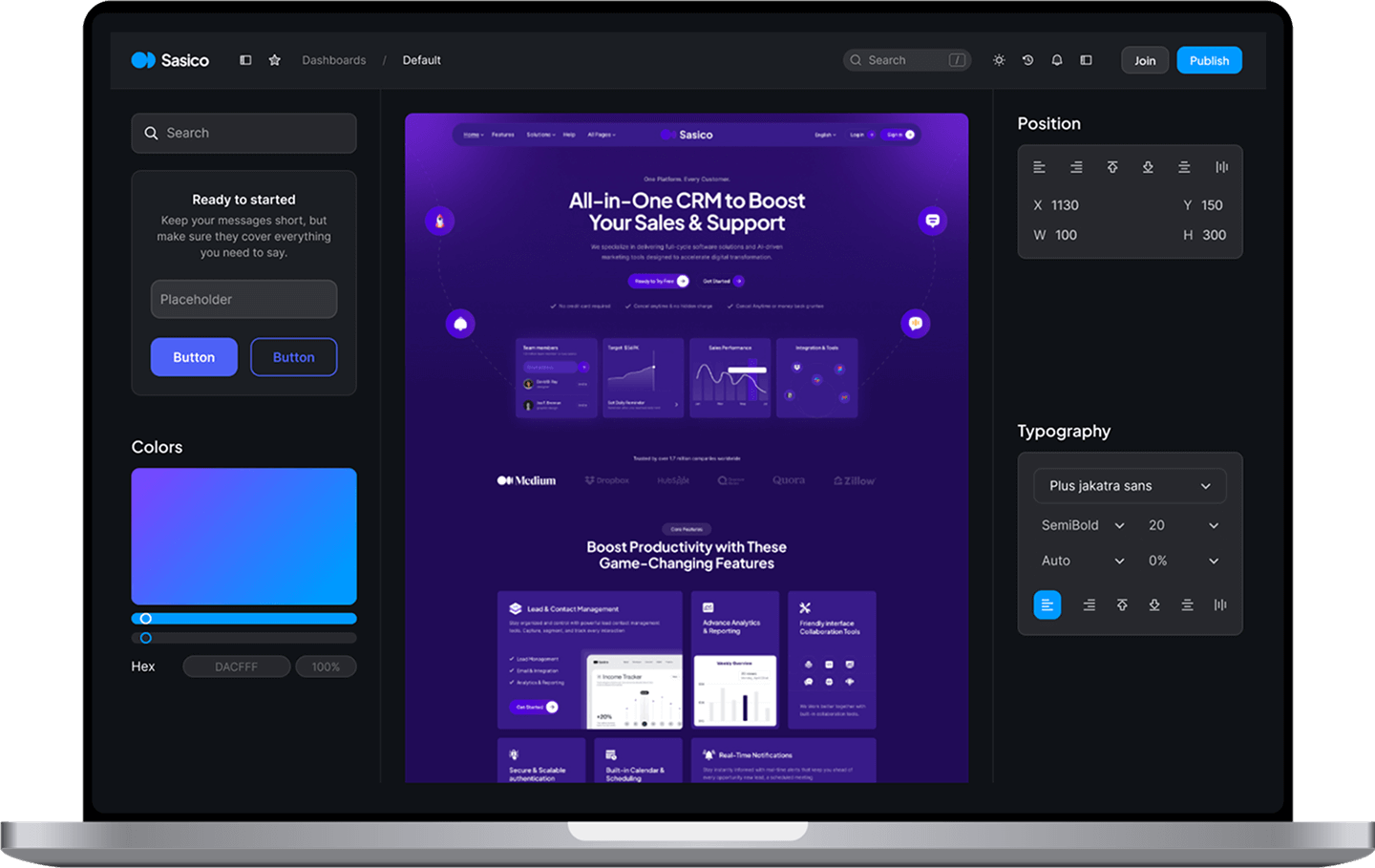 Laptop Preview Dark